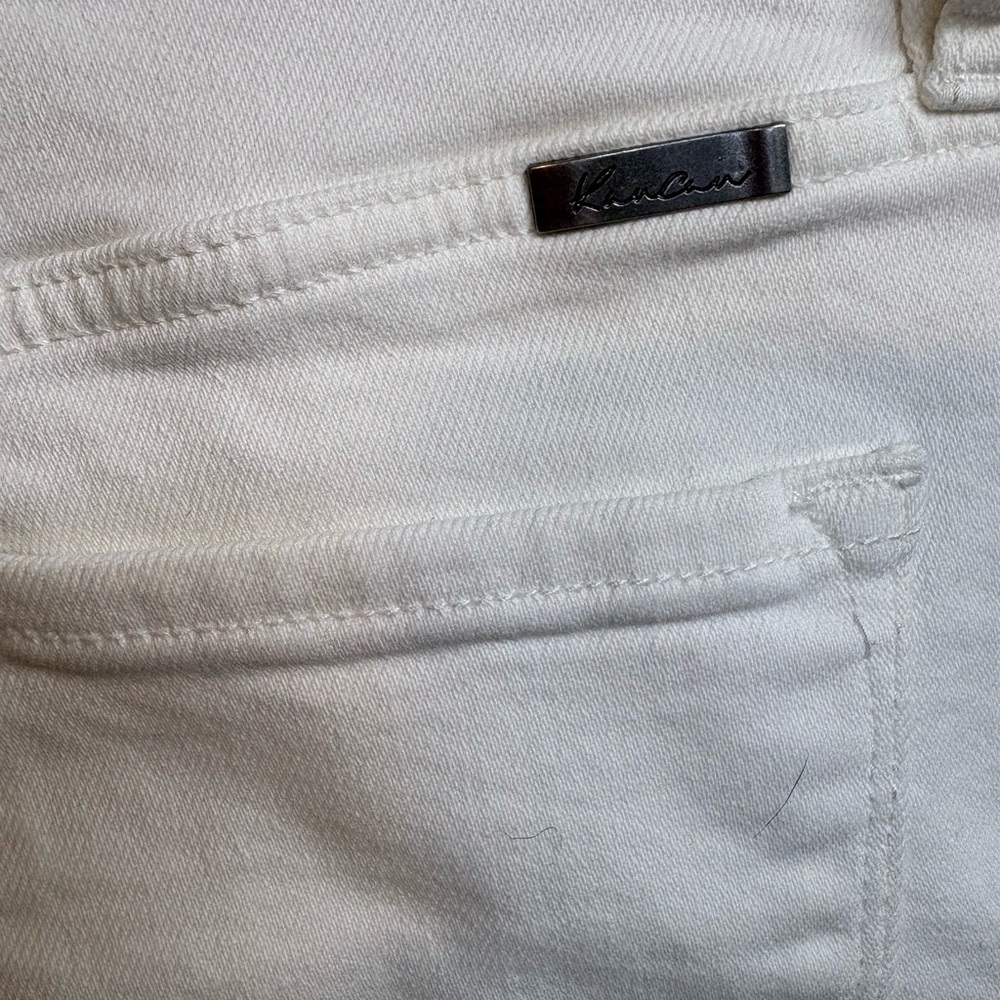 KanCan™ High Rise Double Layer Fray Hem Ankle Straight Jean 27 - Picture 5 of 8